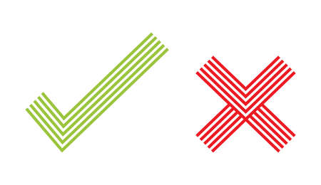 Check marksのイラスト素材