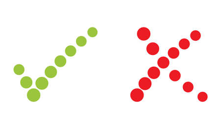 Check marksのイラスト素材