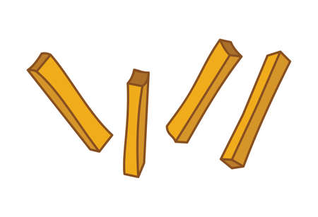 French friesのイラスト素材