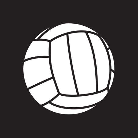 Volleyball ball vector illustrationのイラスト素材