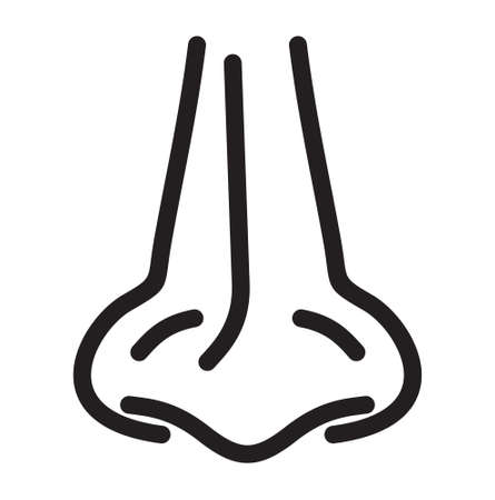 Nose - vector iconのイラスト素材