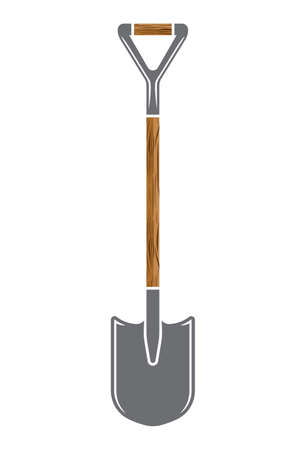 Garden spade vector iconのイラスト素材