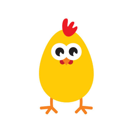 chicken vector iconのイラスト素材