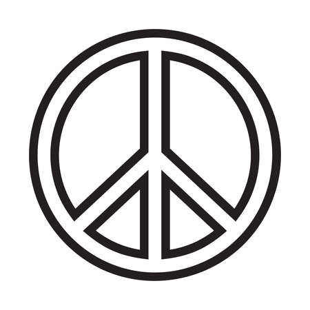 Peace vector iconのイラスト素材