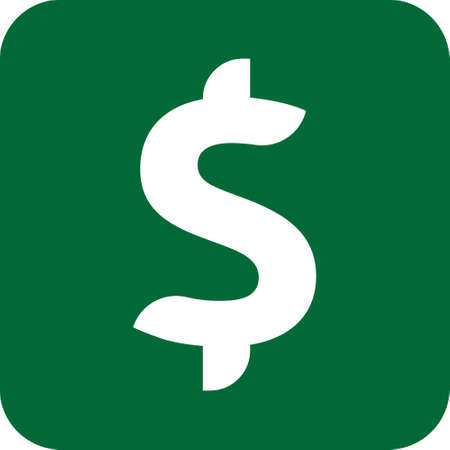 Dollar iconのイラスト素材