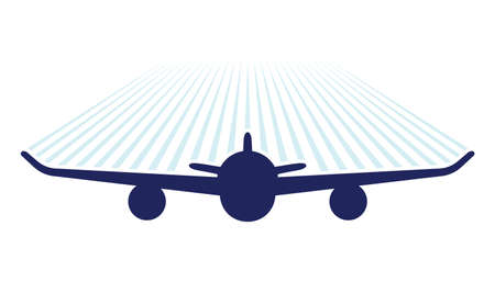 air plane vector iconのイラスト素材
