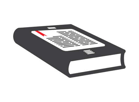 Online books vector iconのイラスト素材