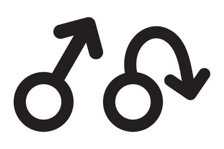 Erectile dysfunction vector iconのイラスト素材