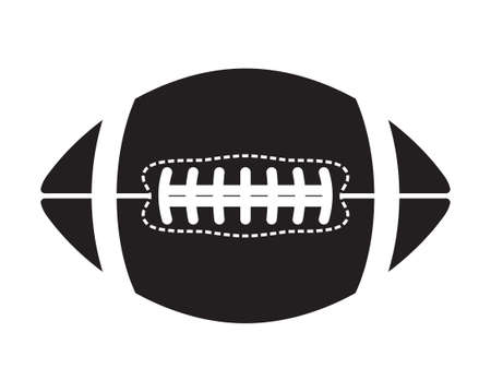 American football ball - vector iconのイラスト素材