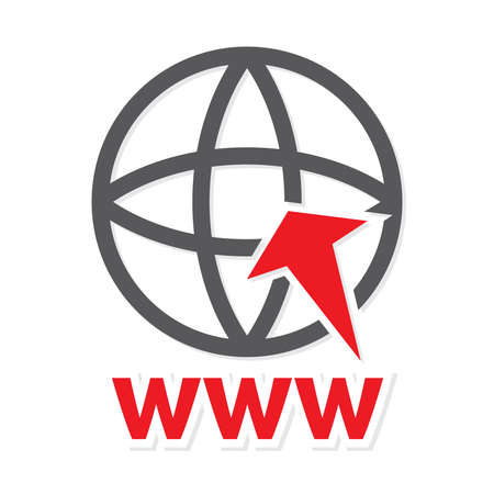 web icon - www vector iconのイラスト素材
