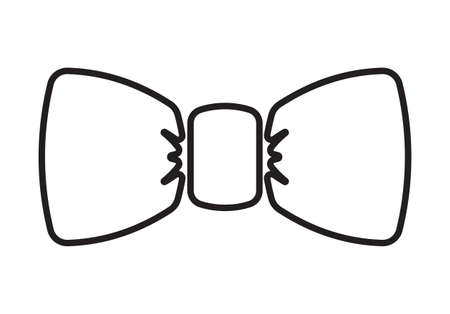 Cartoon bow vector iconのイラスト素材
