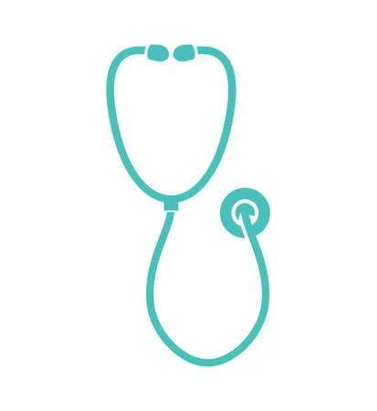 Stethoscope vector iconのイラスト素材