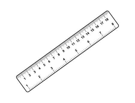Ruler vector iconのイラスト素材