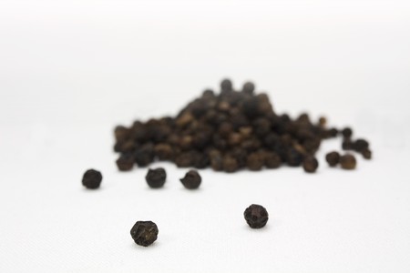 black pepper isolatedの写真素材