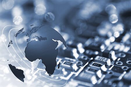Global Internet illustration
