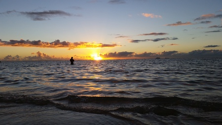 Hawaii Sunriseの写真素材