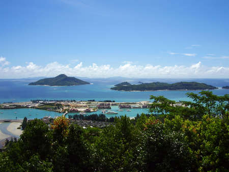 Kind of Victoria of capital of Seychelles       の写真素材