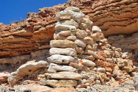 Black sea coast near Sevastopol, Crimeaの写真素材