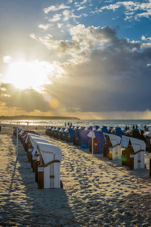 Sunset at the seaのeditorial素材