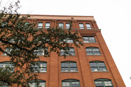 Texas School Book Depository building in Dallas, Texas, from where Lee Harvey Oswald allegedly fired...