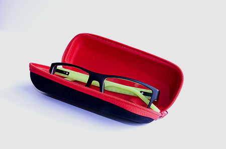 Eye glasses isolated on white