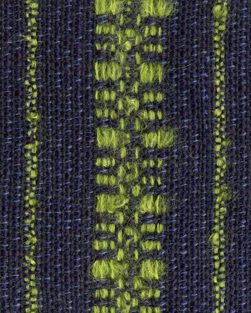 Closeup of handwoven fabric with patternの写真素材