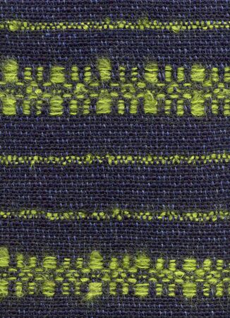 Closeup of handwoven fabric with patternの写真素材