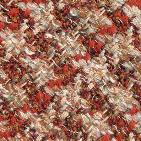 Closeup of handwoven fabric with patternの写真素材