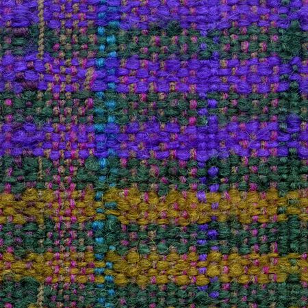 Closeup detail of handwoven fabricの写真素材