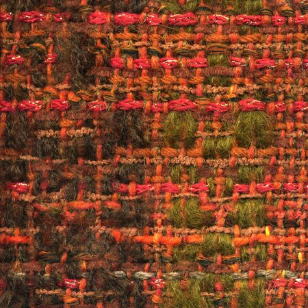 Closeup detail of handwoven fabricの写真素材