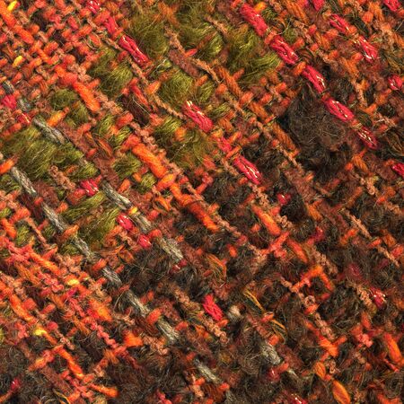 Closeup detail of handwoven fabricの写真素材