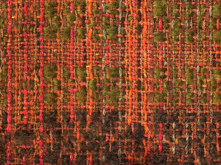 Closeup detail of handwoven fabricの写真素材