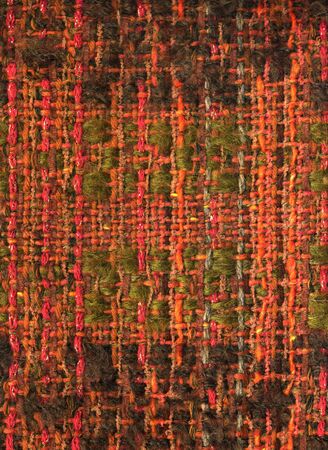 Closeup detail of handwoven fabricの写真素材