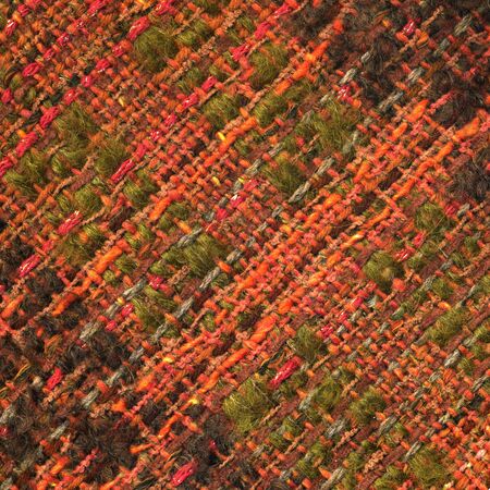 Closeup detail of handwoven fabricの写真素材
