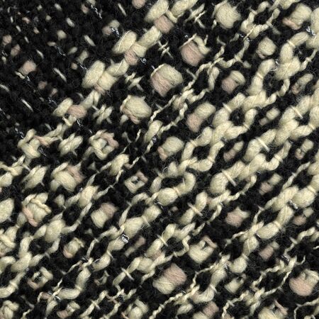 Closeup detail of handwoven fabricの写真素材