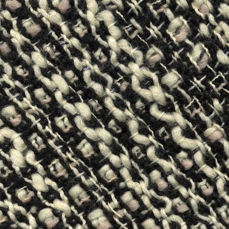 Closeup detail of handwoven fabricの写真素材
