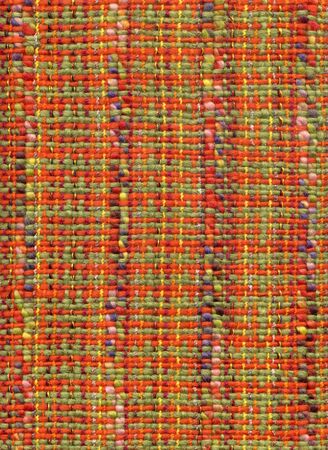 Closeup of handwoven fabric with patternの写真素材