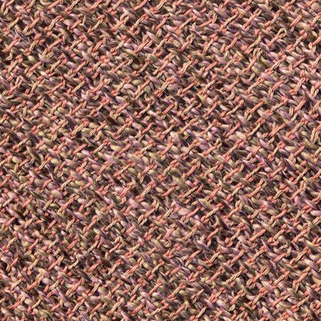 Closeup of handwoven fabric with patternの写真素材