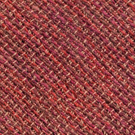 Closeup of handwoven fabric with patternの写真素材