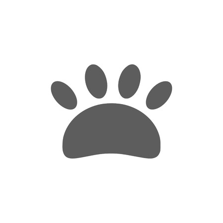 Paw icon,sing,illustrationの写真素材