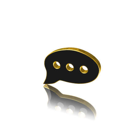 chat icon,sing,illustrationの写真素材