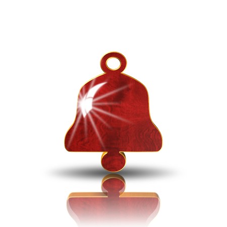 Bell,icon,sing,3D illustration