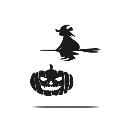 Halloween icon, vector.のイラスト素材