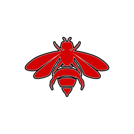 bee,sign,icon,3D illustrationの写真素材