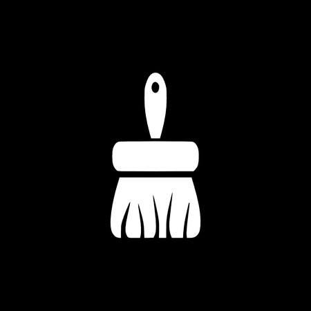 cleaning brush icon,sign,best 3D illustrationの写真素材