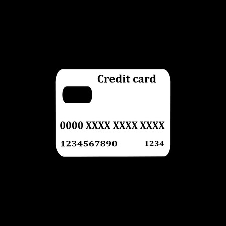 credit card icon,sign,best 3D illustrationの写真素材