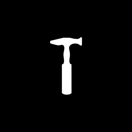 hammer icon,sign,best 3D illustrationの写真素材