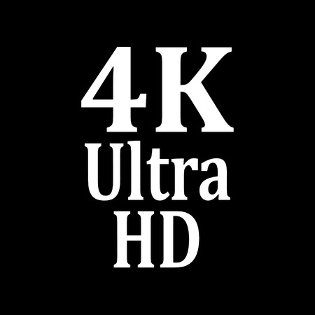 4K Ultra,icon,sign,best 3D illustrationの写真素材