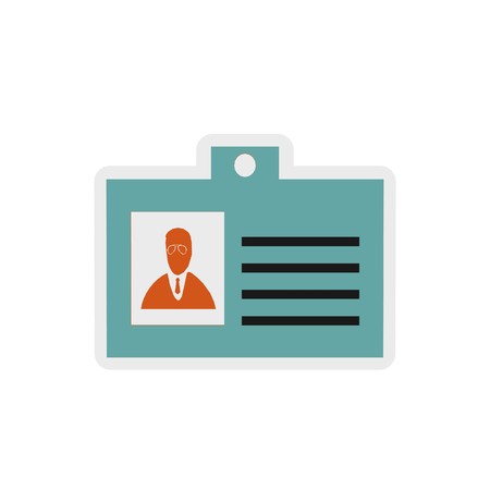 identity card icon