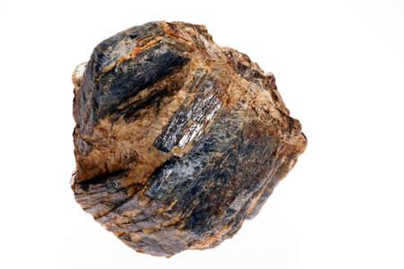 sapphire on the white backgroundの写真素材